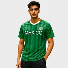 Gaminolous Jersey Mexico Soccer Mens XL Green World Cup Futbol Fan NWT Top