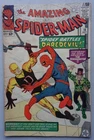 Amazing Spider-Man comic #16 Sep 1964 Daredevil Spiderman Crossover GD+