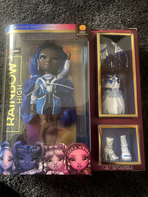 Rainbow High Fashion Doll   Coco Vanderbalt   Kobaltblaue Puppe neu ovp