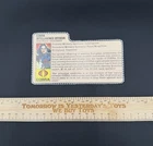 Vintage 1984 GI Joe Cobra Baroness File Card Nicely Cut Clean Card