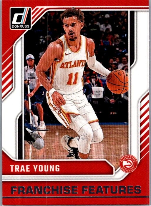 2024-25 Donruss #9 Trae Young Franchise Features