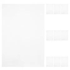 10 Pcs Clear Plastic Sheets for Crafts Transparent Drawing Board Copying