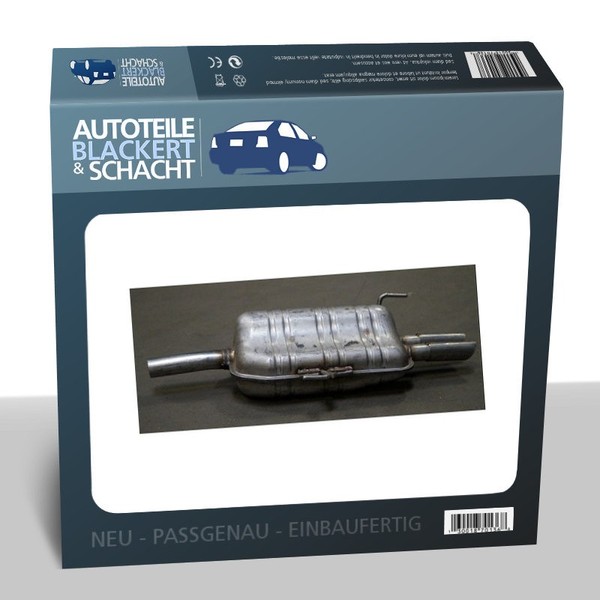 Auspuff Endtopf für Audi 80 B4 Avant 80 B4 Stufenheck-image