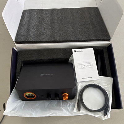 Fosi Audio MC351 Class AB Hi-Fi Amplifier 2Ch 160W USB/Opt/Coax RCA Black