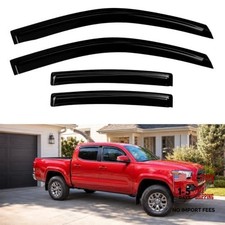 4PC Rain Guards for 2016-2023 Toyota 2016-2023 Toyota Tacoma Double / Crew Cab
