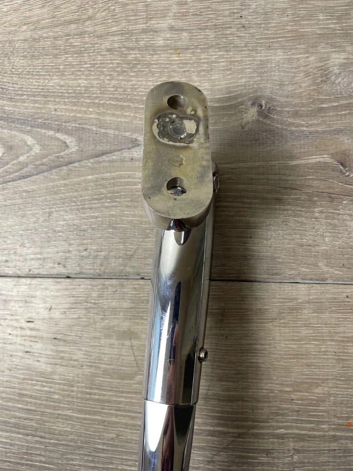 Biker's Choice Chrome Adjustable Kickstand Kick Stand 1988-1999 Harley Softail Foto 3 de 4