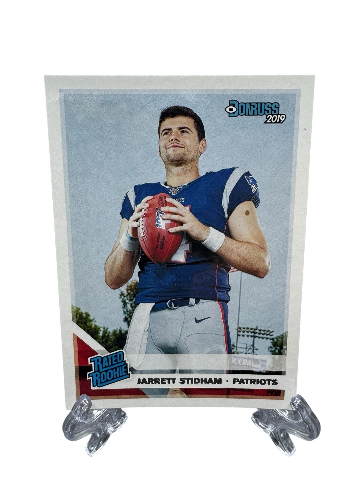 2019 Panini Donruss Rated Rookie Jarrett Stidham #307 Rookie RC