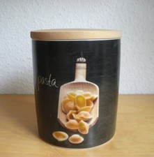 ASA Selection Vorrats Dose Aufbewahrung Pasta schwarz Holzdeckel 16x13 cm RAR