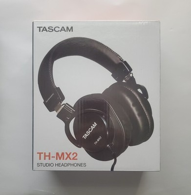 Tascam TH-MX2 Studio Headphones - Black - New In Box