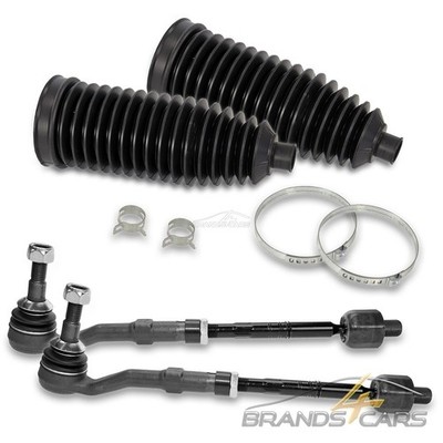 ATEC 2x SPURSTANGE KOMPLETT+MEYLE MANSCHETTEN VO FÜR BMW 5ER E60 E61 6-ER E63