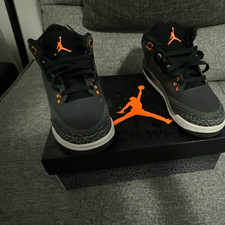 Jordan Air Jordan 3 Retro (GS) Sneaker Night Stadium/Total Orange 7