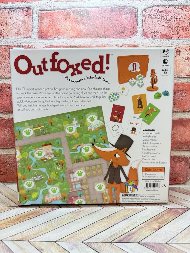 Outfoxed! & Pictionary Air Game Bundle – Family Party Games, Fast Shipping - Image 3 of 4
