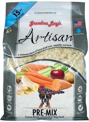 Artisan Pre-Mix Dog Food, Grain Free and Freeze-Dried - 3Lb Bag