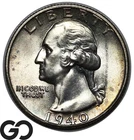 1940-S Washington Quarter, Nice Original Gem BU++