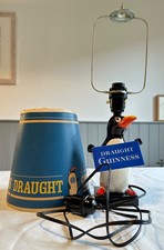 VERY RARE GENUINE 1962 GUINNESS CARLTON WARE PENGUIN LAMP WITH ROTATING SHADE