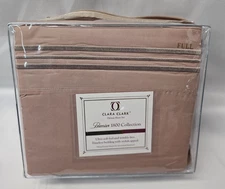 Clara Clark Deluxe Bed Sheet Set Premier 1800 Collection