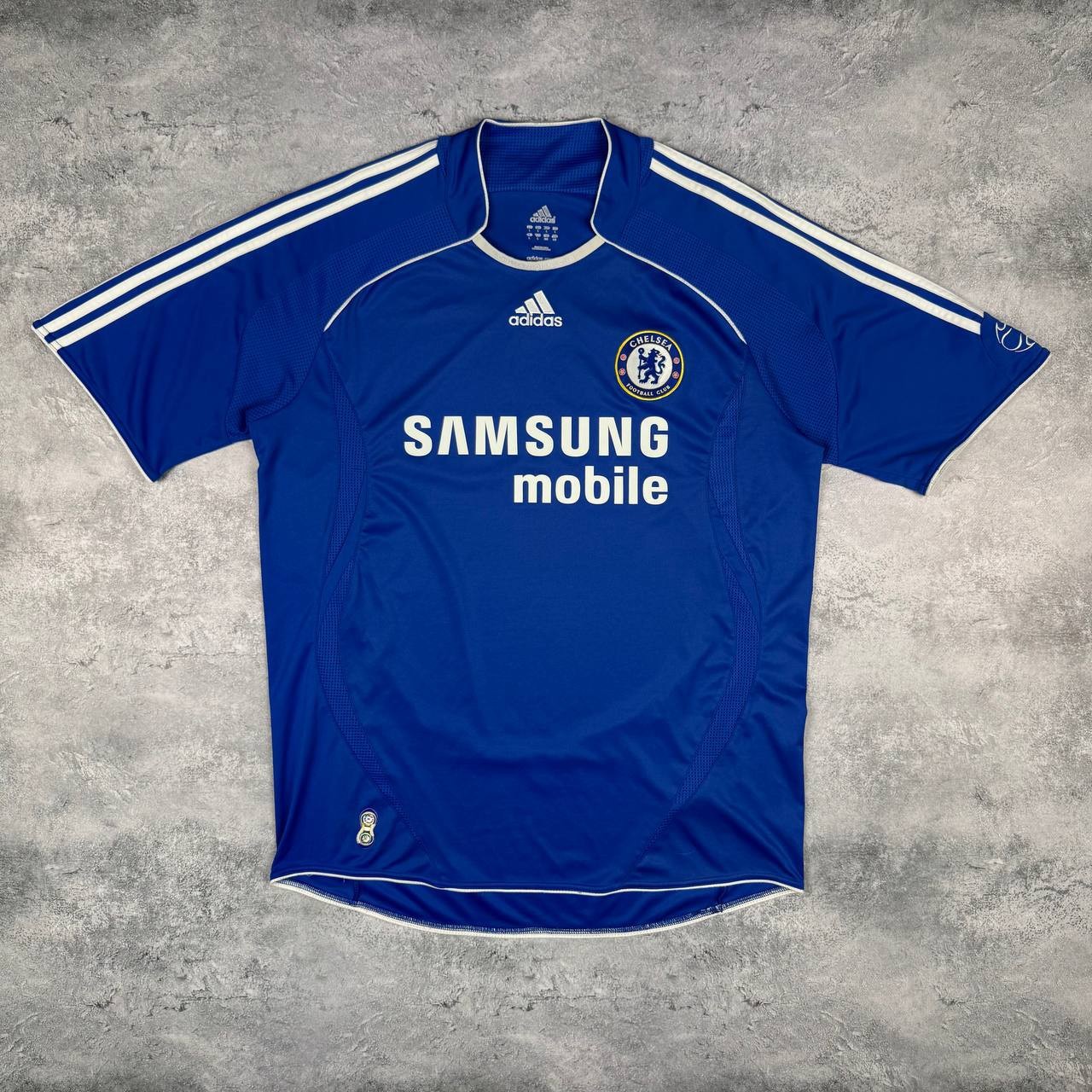 Chelsea FC London 2006 2008 Home Vintage Adidas Football Shirt Soccer Jersey L