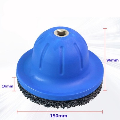 150mm Wheel Hub Grinder Cleaning Brush Tool Fast Rim Grinder with Grinding Cup