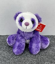 Aurora Flopsie Purple Panda Bear Plush 7" Stuffed Animal
