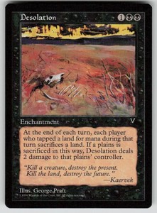 Desolation (Visions) Uncommon Black Enchantment