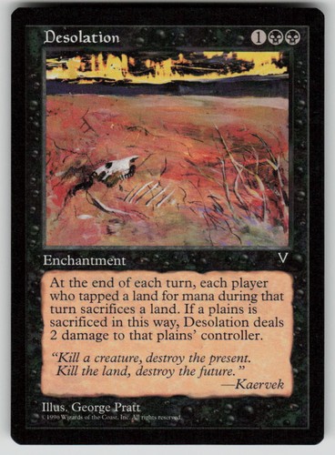 Desolation (Visions) Uncommon Black Enchantment