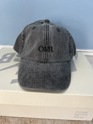 OMR Beauty Cap Hat Omar Rudberg Intro EAU DE PARFUM Dark Gray Limited One Size