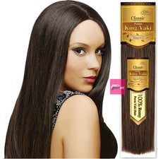 JAZZWAVE PREMIUM REMY KING YAKI 100 REMY PERM YAKI NATURAL TEXTURE
