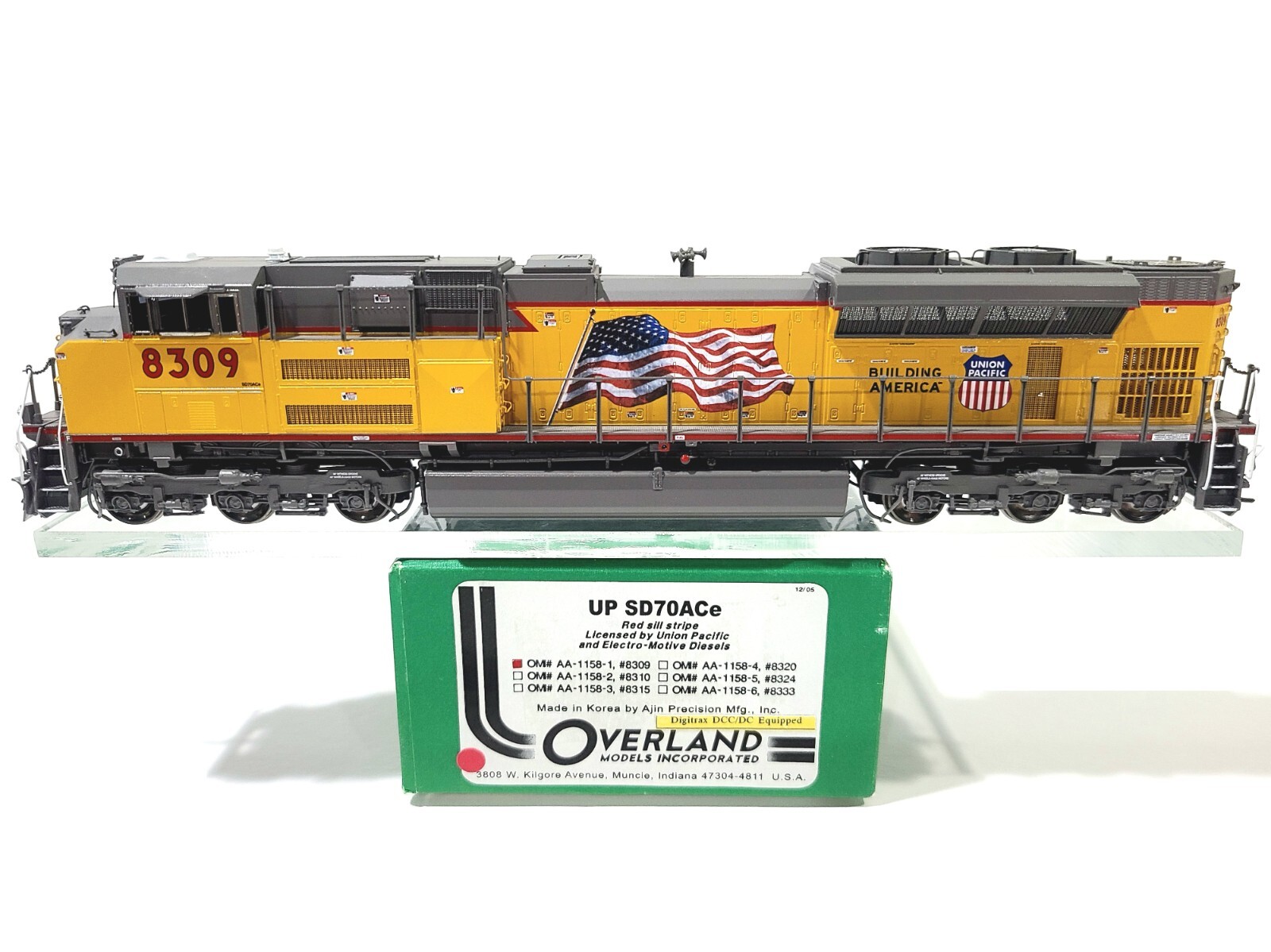 OVERLAND MODELS UNION PACIFIC Overland Models GP30 DCCサウンド