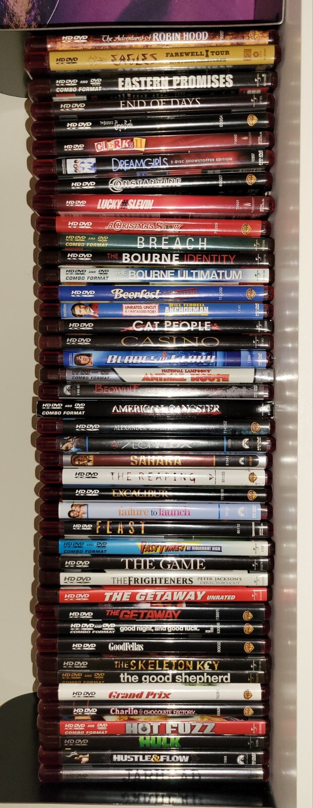 TOSHIBA HDDVD Player HDA30 HDA30 W/ Remote & 100s+ HDDVDs Bundle Lot