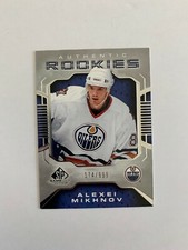 2006-07 SP Game Used #115 Alexei Mikhnov RC 174/999 - Edmonton Oilers