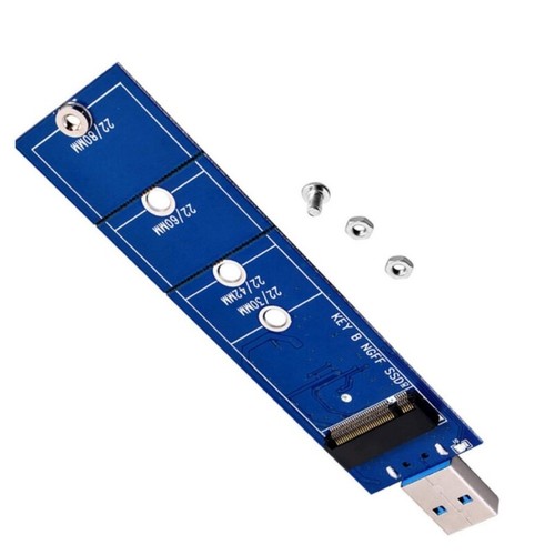 Lightweight M.2NGFF SSDs To USB3.0 Adapter For On Travel Use Support 2230 2242 - Afbeelding 7 van 8