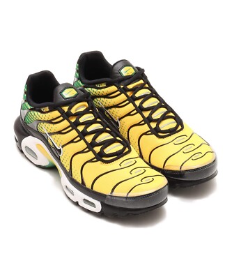 Nike Air Max Plus ''Varsity Maize/Pine Green/White/Black'' IB7671-700 Men's New