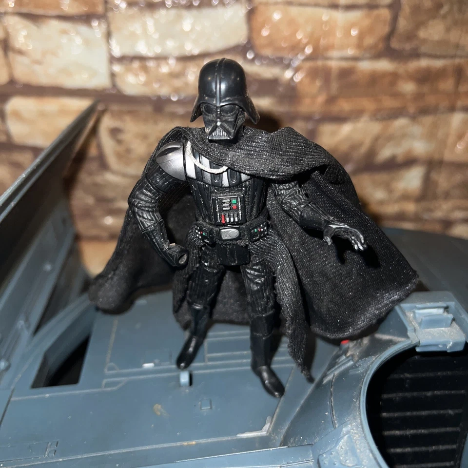Star Wars: The Power of the Force DARTH VADER'S TIE FIGHTER  (1997) W/Vader 2004 - Image 3 of 4