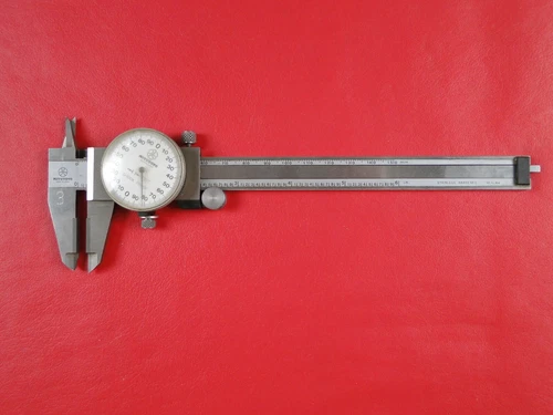 Mitutoyo 6 Inch Caliper With Box and Carbide Jaws