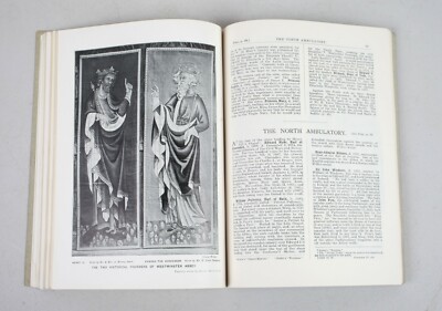 Vintage 1929 Westminster Abbey Guide Tourism Travel London England