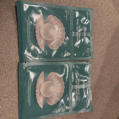 [JM Solution] 3 Step Marine Pearl Deep Moisture Mask 30ml x 2
