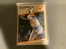 🔥1989 Fleer #617 Cal Ripken Jr. - MULTIPLE ERRORS ON CARD - ORANGE & BLUE DOTS