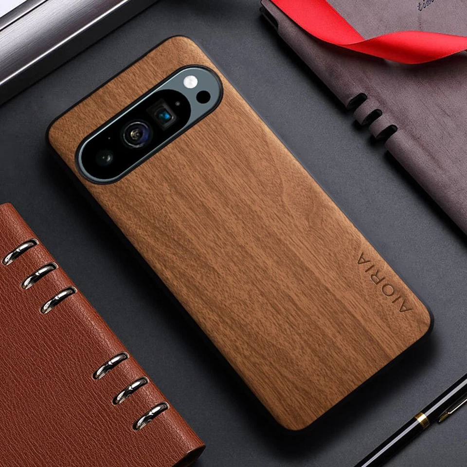 Case For Google Pixel 9 Pro XL 8 7 7A 6 Pro 5A 4A XL Wooden Pattern Phone Cover - Image 3 of 4
