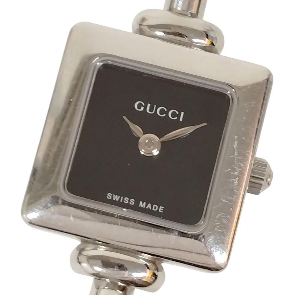 GUCCI‪‪❤︎‬1900L レディース 腕時計 GUCCI 1900L Quartz Women's Watch Black Dial Analog Swiss