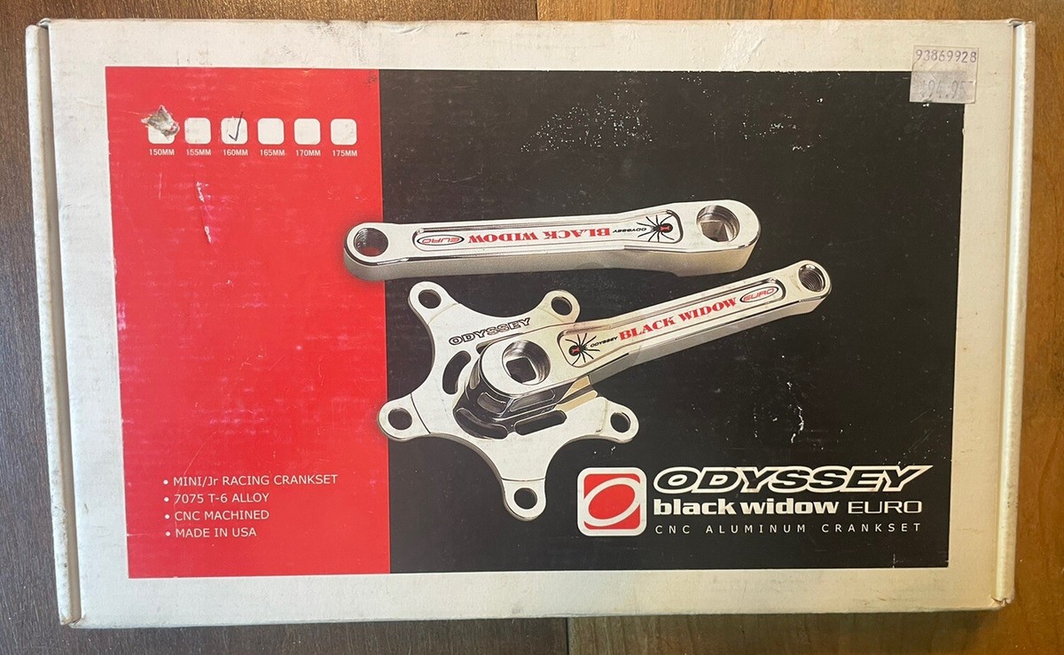 ODYSSEY Black Widow Euro クランクセット