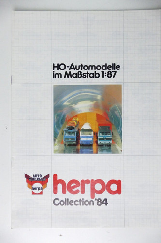 Herpa Colección 1984 Catálogo H-24985 | Zustand: Akzeptabel