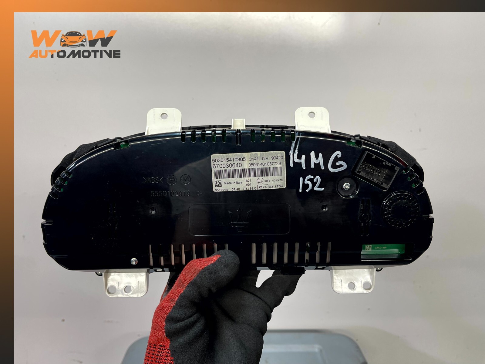 14-16 MASERATI GHIBLI SPEEDOMETER CLUSTER OEM