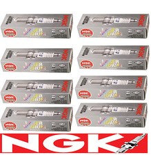 NGK Laser Platinum Spark Plugs TOUAREG S8 S6 S5 Q7 A8 A6 PFR6W-TG x 8