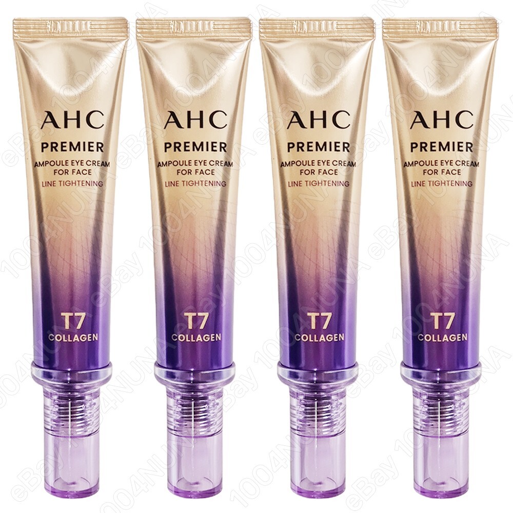 AHC Premier Ampolla Crema de Ojos para Línea Facial Tensor 40ml x4 Coreano An...
