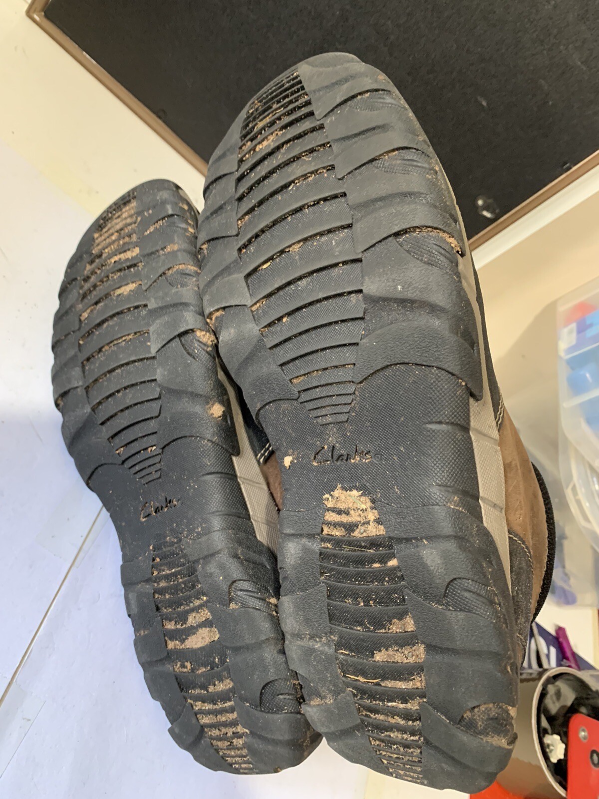 clarks walking boots womens