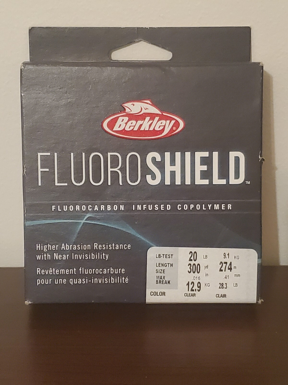 Berkley+Bfsvf2015+Fluoroshield+Fishing+Line+300+Yard+20lb+Clear for