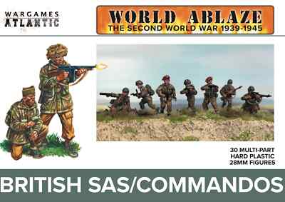   Wargames Atlantic 28mm British SAS / Commando / Para