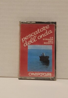 Cassette Tape pescatoze dell'onda STRADA DELBOSCO CANTIPOPOLAR Ity Sealed Rare 