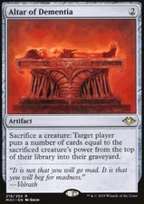 MTG Magic the Gathering Altar of Dementia (218/316) Modern Horizons LP