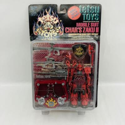 Gundam MS IN ACTION!! MS-06S Zaku II Tetsu Toys Figure W/BOX F/S